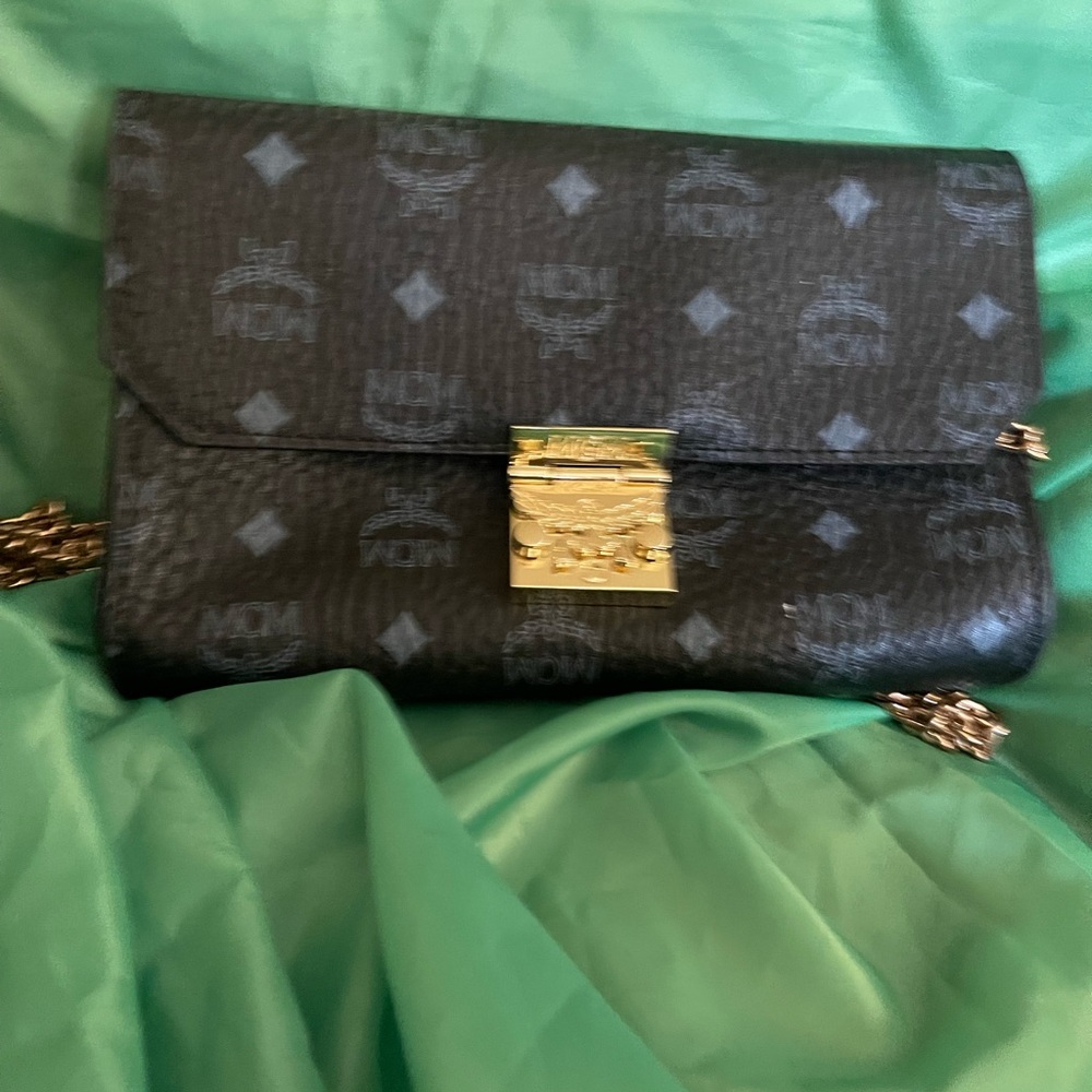 MCM chained crossbody